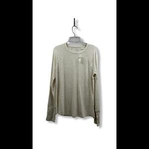 NWT OFFLINE BY AERIE RN#54485 Cream Color Long Sleeve Pullover Shirt SIZE S